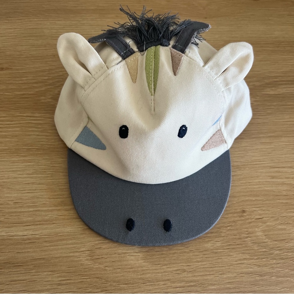 12-24m zebra cap